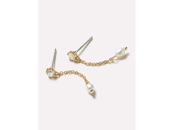 Fezgoat Pearl Earrings 14k Gold