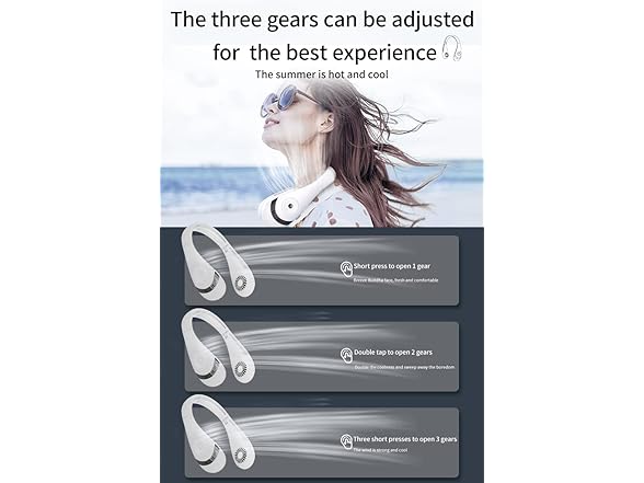 Generic Portable Recharegable Neck Fan