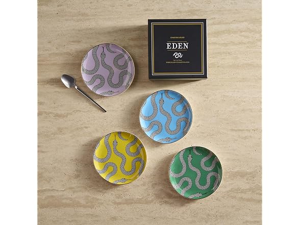 Jonathan Adler Eden Small Plate Set