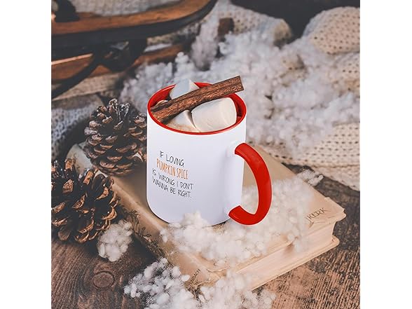 3dRose If Loving Pumpkin Spice Is Wrong Mug