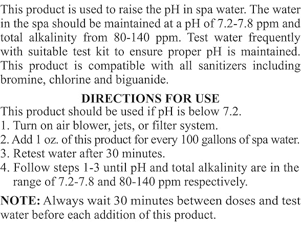 SpaChoice 1-Quart 2-Pack Premium Increaser