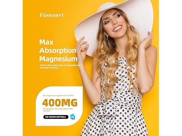 Magnesium Supplement Softgels,