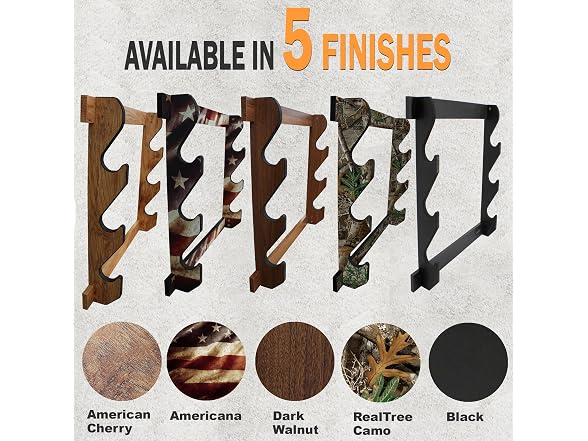 Rush Creek Creations | Wall-Mounted 3-Gun Storage Rack 