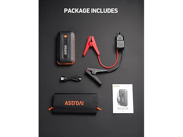 AstroAI B8 3000A Car Jump Starter