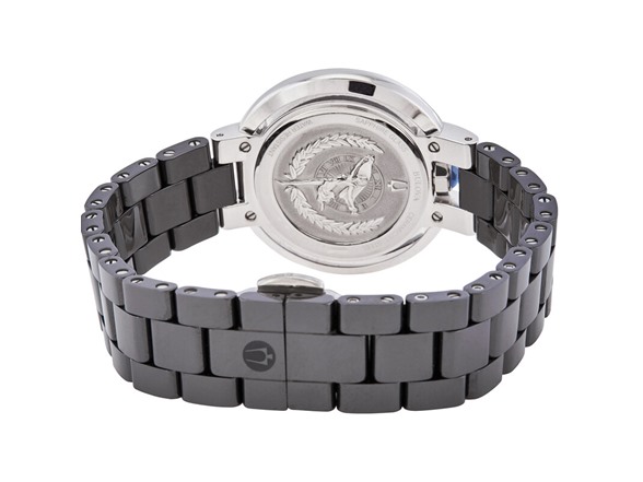 Bulova Women's Rubaiyat Quartz Diamond Black Watch