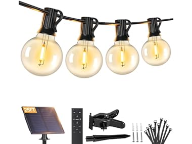 $15.99, Was $27.99, 42% Off! Brightever Solar String Lights Outdoor Waterproof (Your Choice) dealfomo