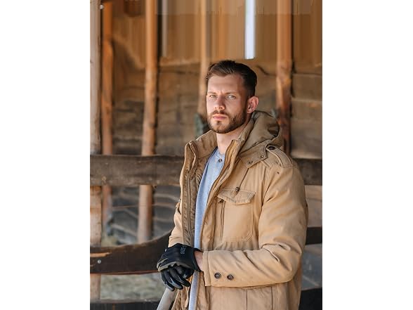 Mr.Stream Men (L) Winter Hooded Jacket Sherpa Coat