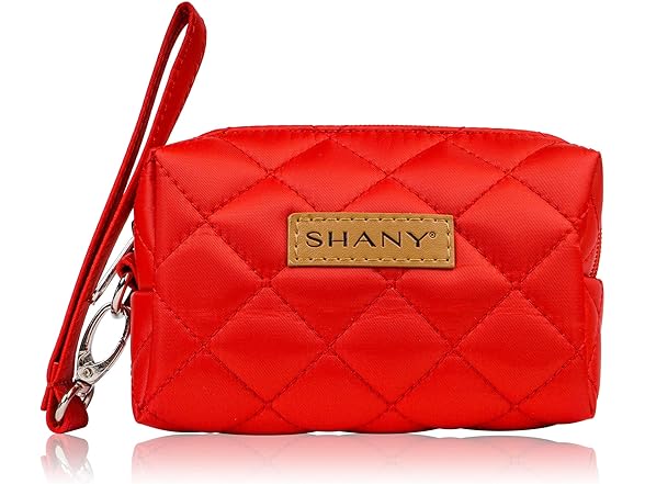 SHANY Limited Edition Travel Makeup Bag  Cherry Red