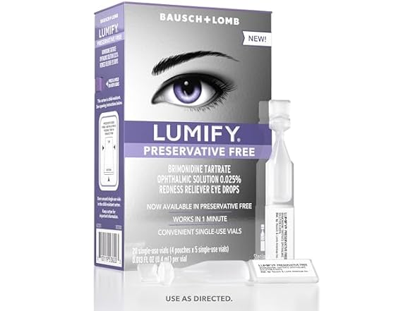 LUMIFY Eye Drops, 20 vials