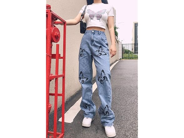 Honganda Women (M) Fashion Women's High Trousers