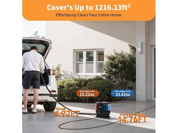 Miniboo Compact & Powerful Carpet Cleaner