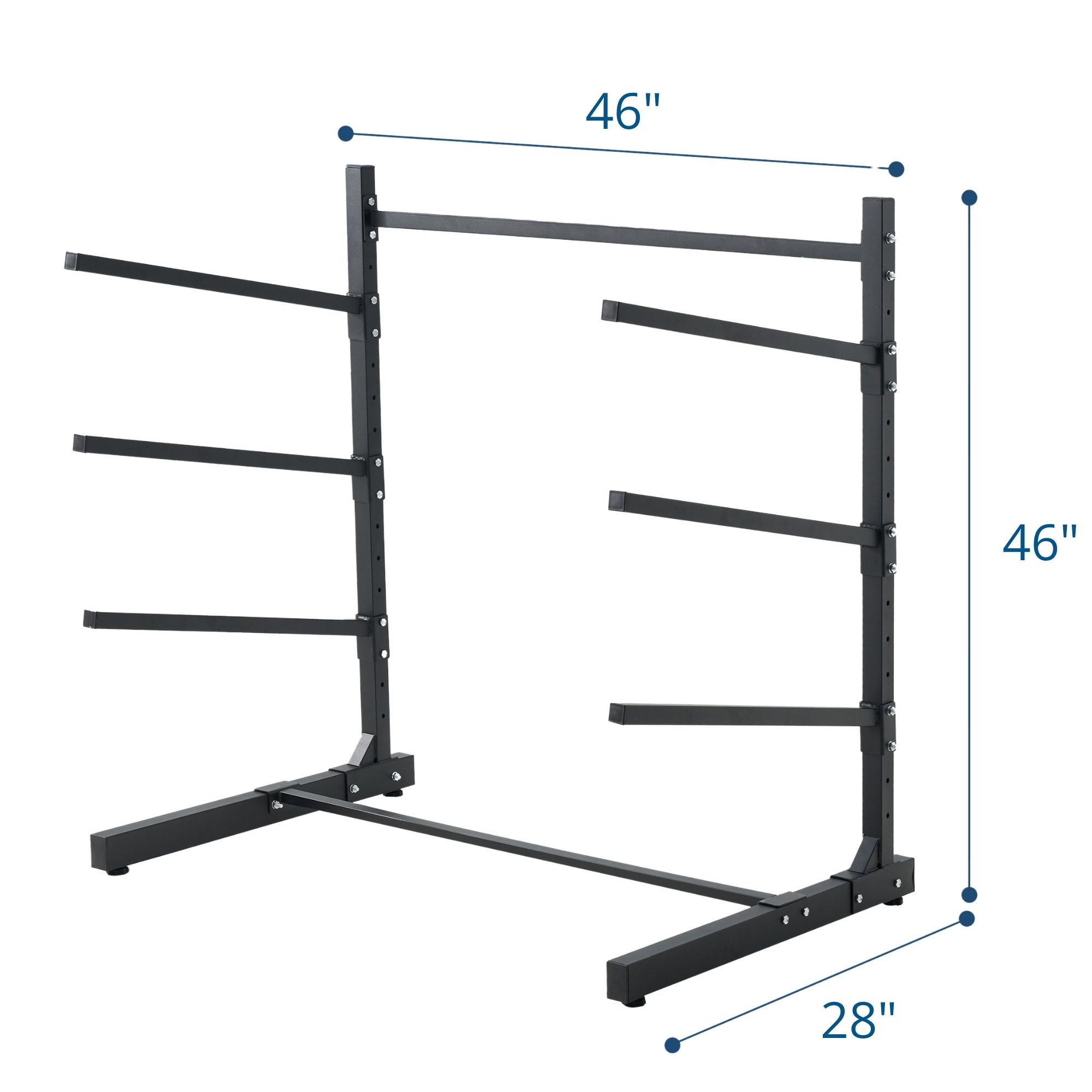 LUGO KR-46-3TIER Heavy-Duty Freestanding Rack - Gallery 17