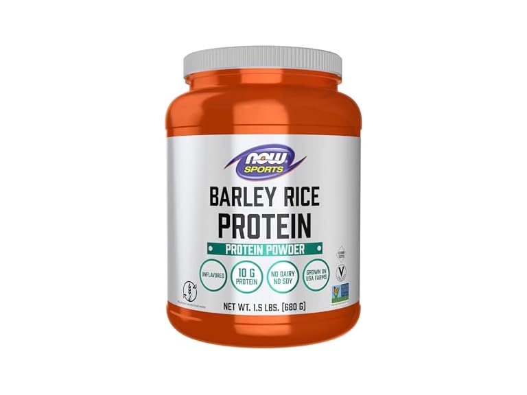 NOW Sports Barley Rice Protein 1.5lb