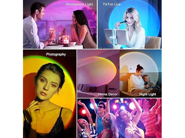 Tsrarey Sunset Lamp Projector