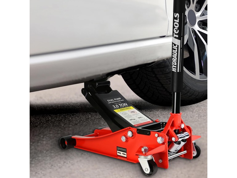 3 Ton Hydraulic Floor Jack Dual Pump 6600 Lb