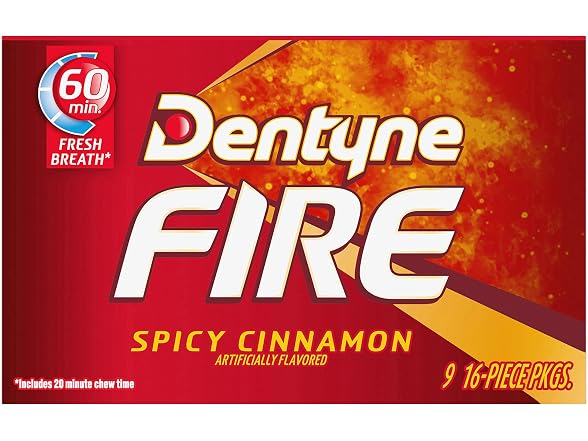 Dentyne Fire Spicy Cinnamon