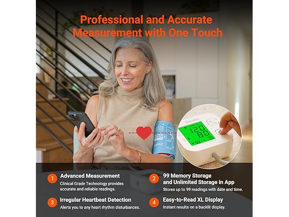 iHealth Smart Upper Arm Blood Pressure Monitor