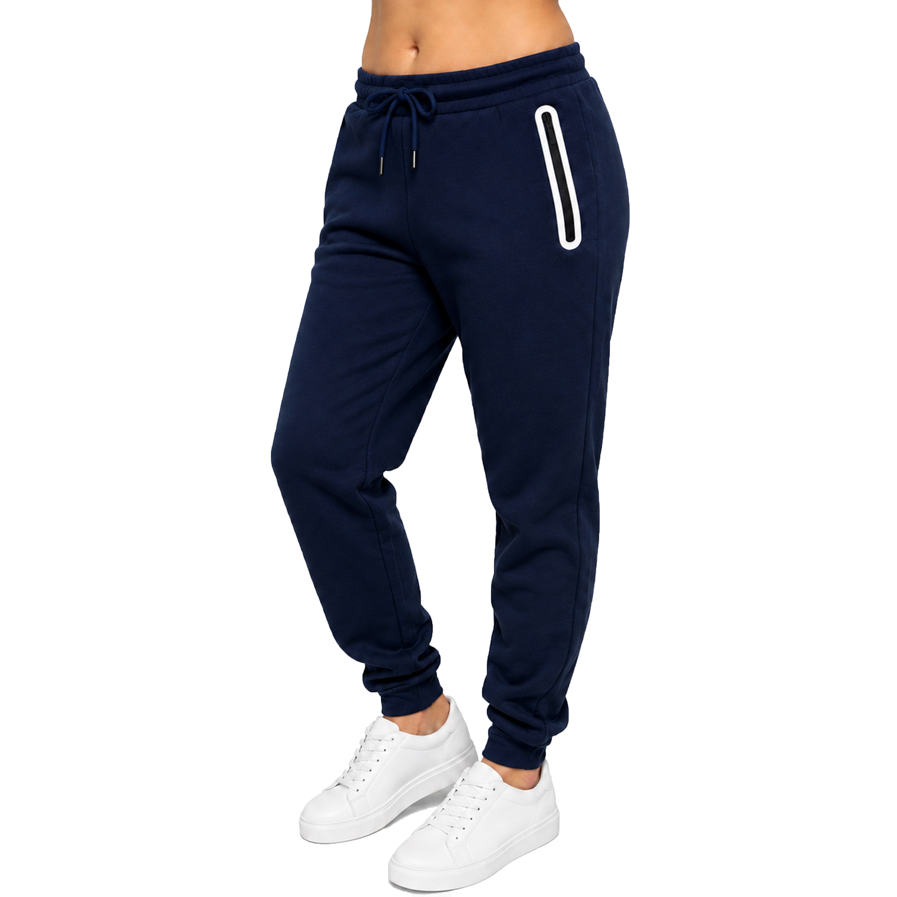 3Pk Womens Loose Fleece Lined Jogger - Gallery 11
