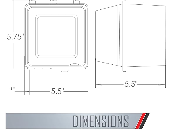 TayMac MM7440C 4.75-in. Deep Outdoor Box