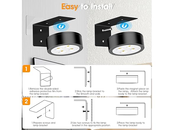 Hakol RGB Picture Light Battery Operated Painting Lights