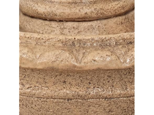 Sunnydaze Cyprus 39" H 3-Tier Outdoor Water Fountain