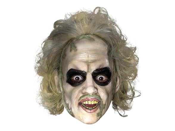 Beetlejuice Adult Mask w/Hair