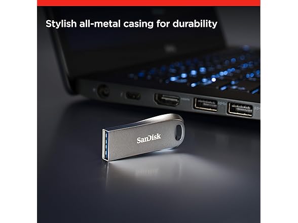 SanDisk Ultra Luxe 64GB USB 3.2 Flash Drive
