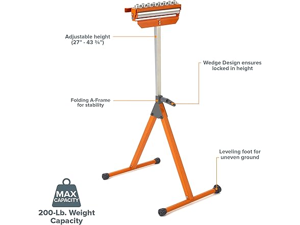BORA PM-5093 25 to 43.75 inches BORA A-frame Tri-Functi