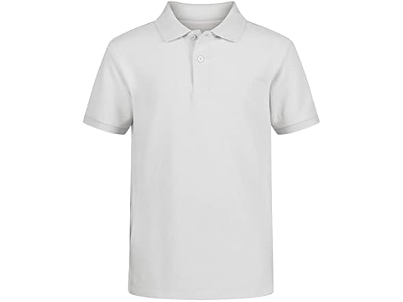 IZOD Boys' School Uniform S/S Pique Polo