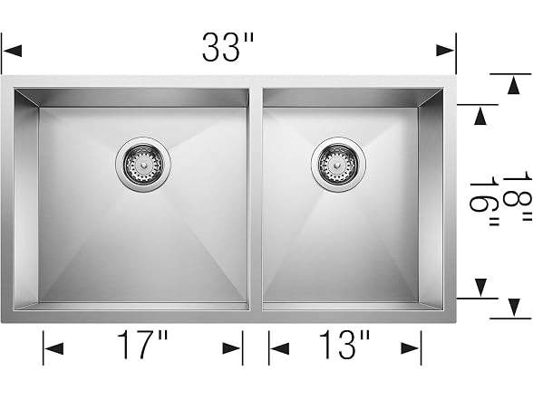 Blanco 518169 1-3/4 Quatrus Bowl