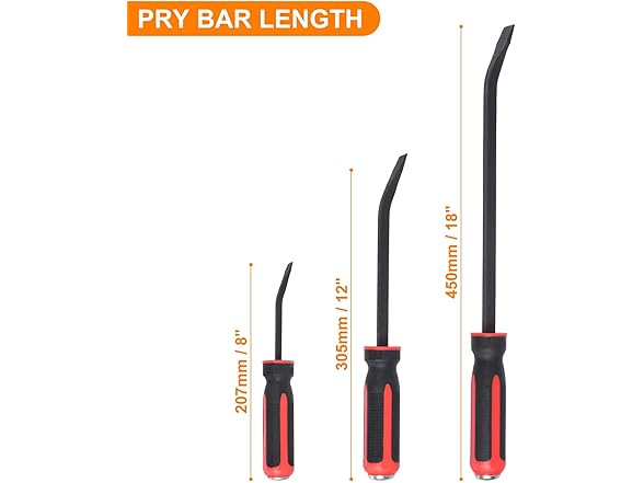 AAP-Tool-127 Pry Bar Set of 3