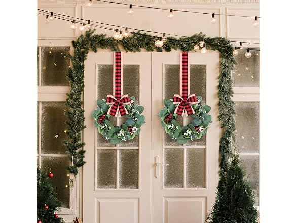 UJG 4PACK Mini Christmas Wreaths