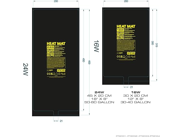 Exo Terra Heat Mat – Self-Regulating Rep