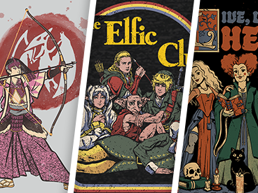 Epic Pop Culture Shirts!