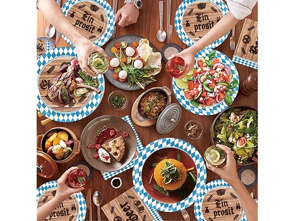 Oktoberfest Party Dinnerware Set
