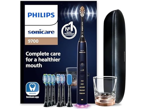 Philips Sonicare DiamondClean Smart 9700 Electric Toothbrush