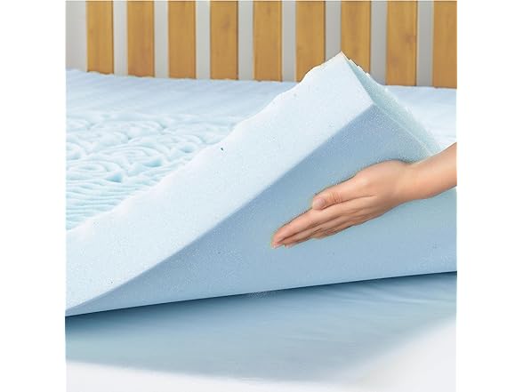 Mellow 4 Inch 5-Zone Memory Foam Mattress Topper