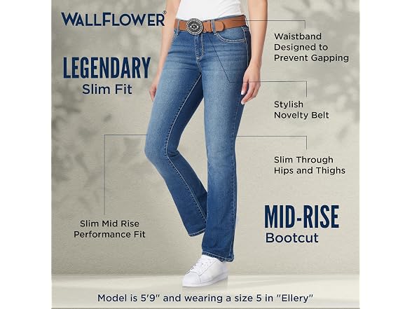 WallFlower Women (14 Plus) Jeans Legendary Jeans