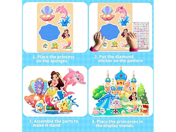 OHARLOBE Gem Stickers Kit