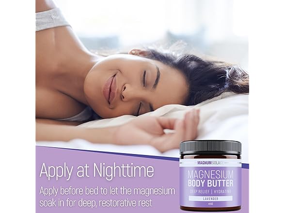 Magnum Solace butter 4 Oz. Magnesium Body Butter