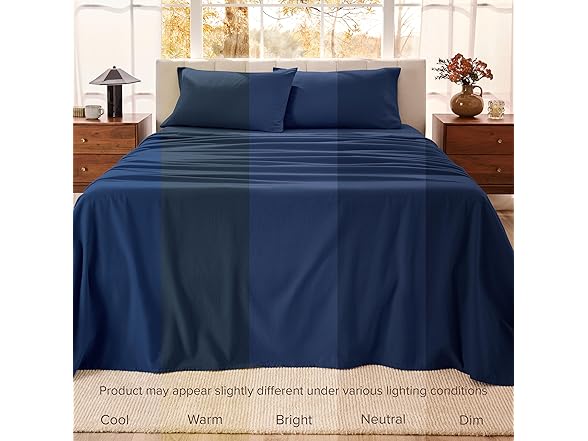 Bare Home Organic Flannel Cotton Sheet Set