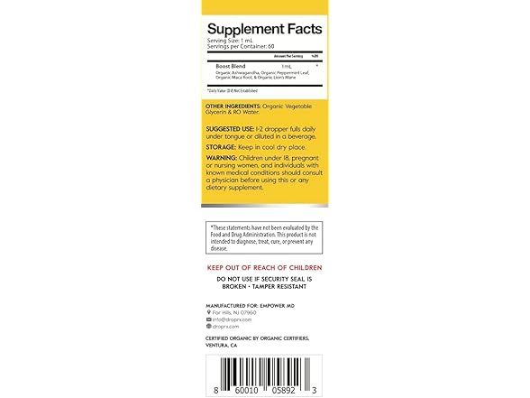 DropRx Boost Vitality 2oz