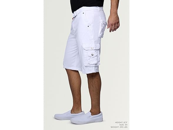 X RAY Cargo Shorts (36) White