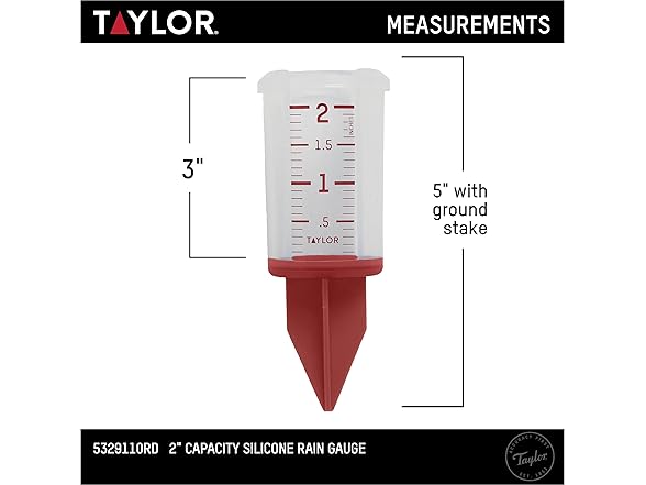 Sprinkler Gauge Red