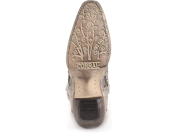Corral Western Wedding White Booties