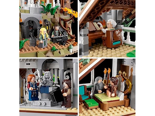 LEGO Icons Rivendell Building Model Kit