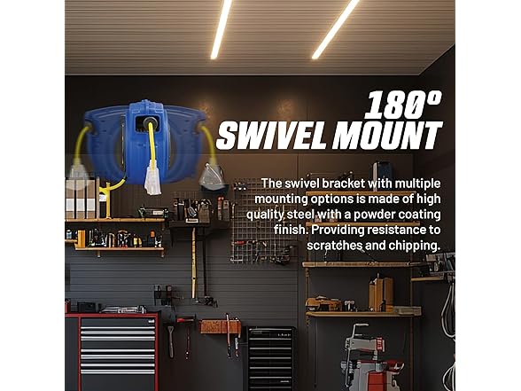 Goodyear Extension Cord Reel 12AWG x 40'