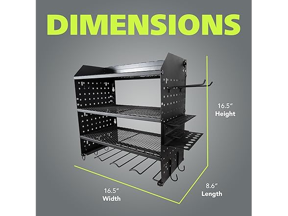 Pearington Modular Pegboard Rack