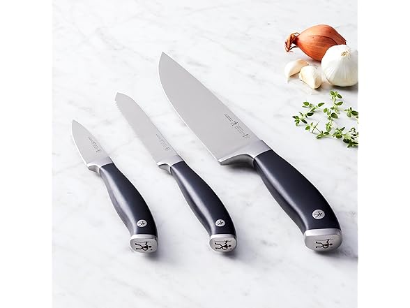 Henckels Forged Elite Razor-Sharp 3-Piece Kitchen Knife Set