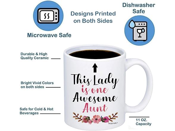 MyCozyCups This Lady Is One Awesome Mug